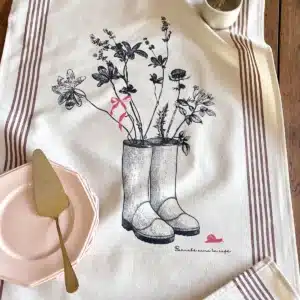 Torchon XXL coton bottes 1