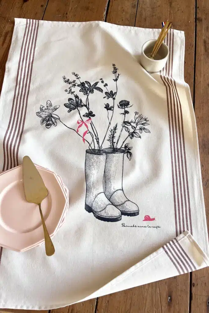 Torchon XXL coton bottes 1