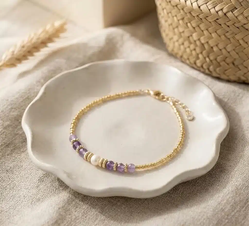 Bracelet en perles Clarisse Cloralys