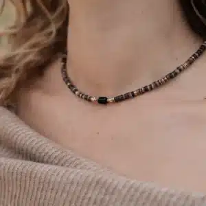 Collier en pierres Lonnie