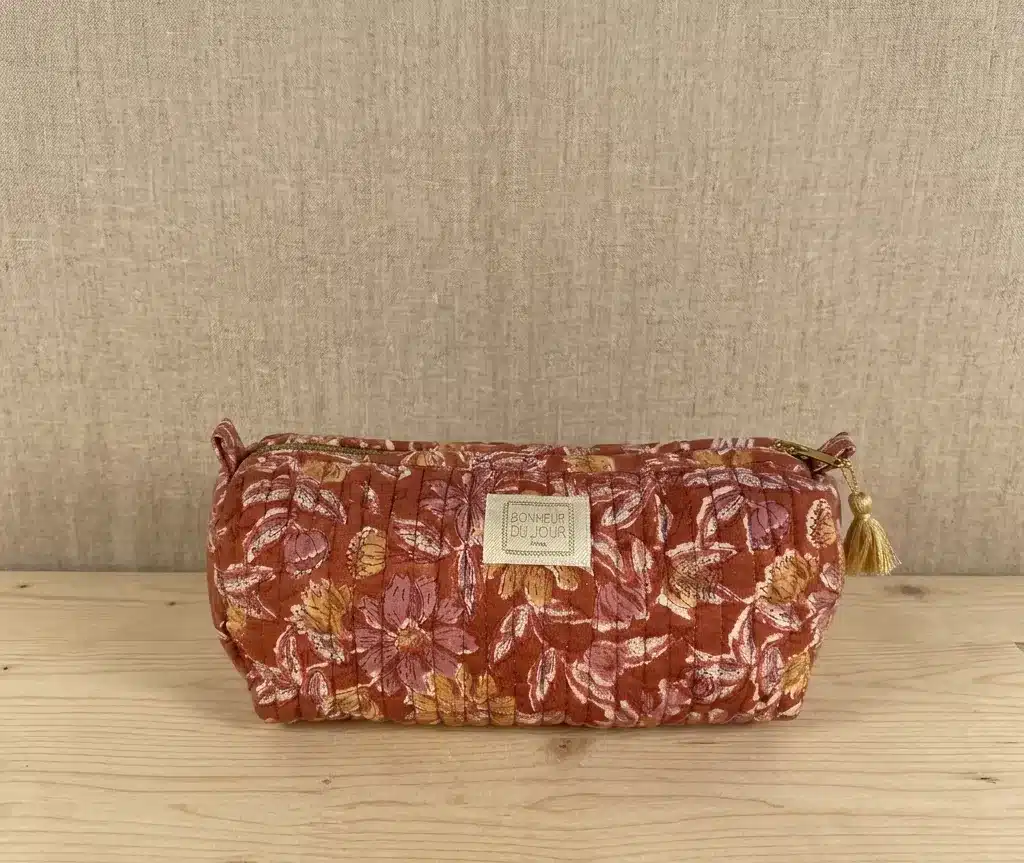 Trousse de toilette Meera Auburn Bonheur du jour 2