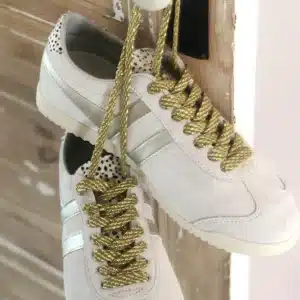 lacet lurex tilleul 1