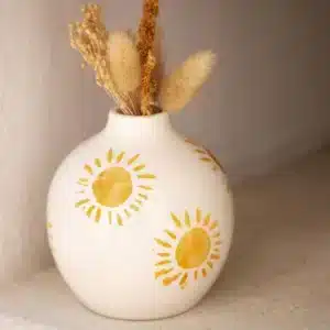 Soliflore en céramique - Soleil – Fait à la main au Portugal