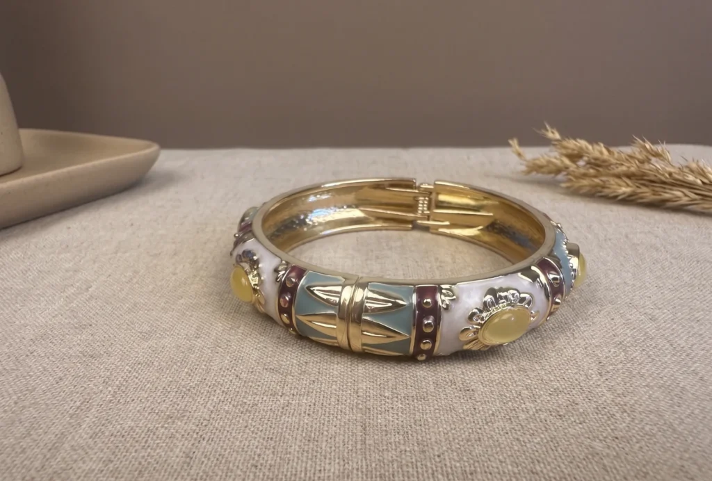 Bracelet Amok émaillé multicolore 2 – ARGELOUSE 1