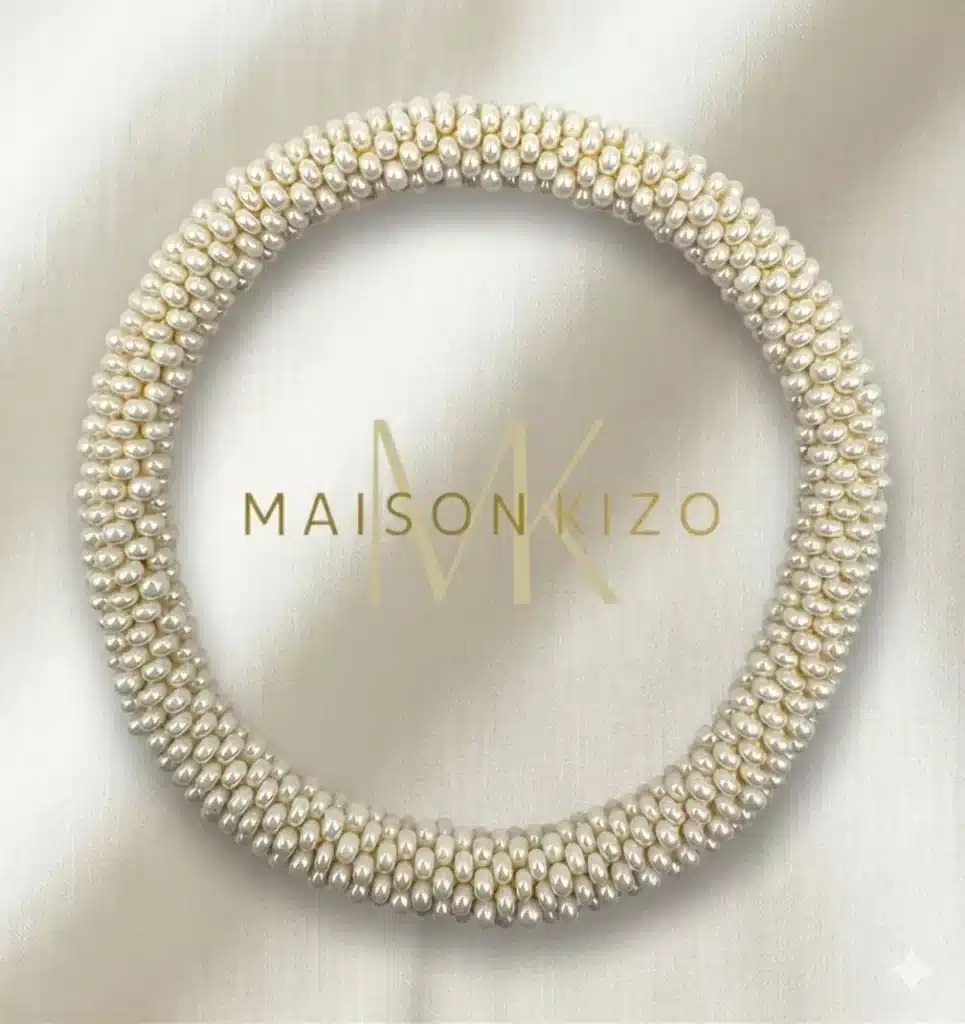 Bracelet perlé aube nacré Maison Kizo
