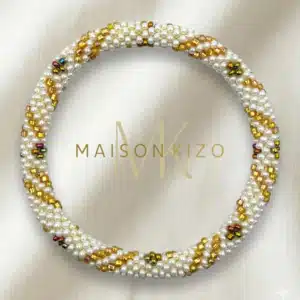 Bracelet perlé éclat de sable Maison Kizo