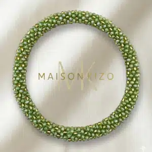 Bracelet perlé forêt nacrée Maison Kizo