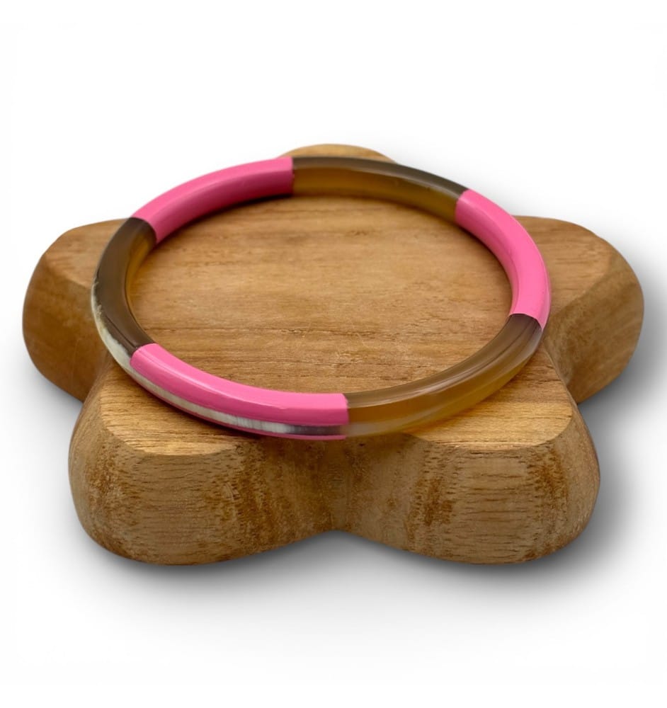 jonc-corne-de-buffle-rose-Maison Kizo