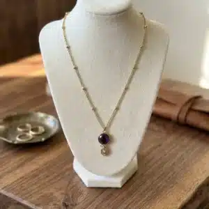 Collier Jason améthyste 1
